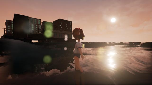 ふぅ、脱出に成功