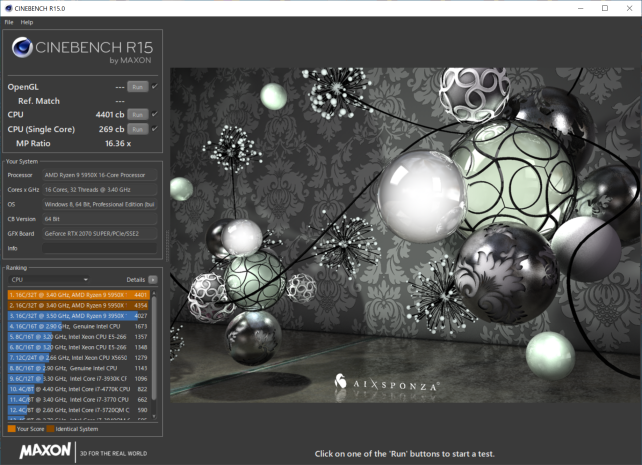 Cinebench R15
