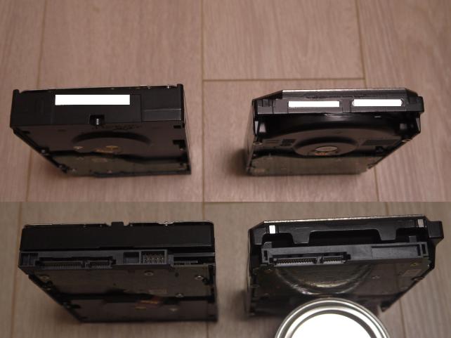 右が8TB版