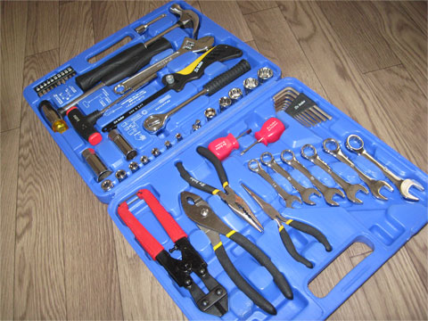 一通りのものは入ってる。