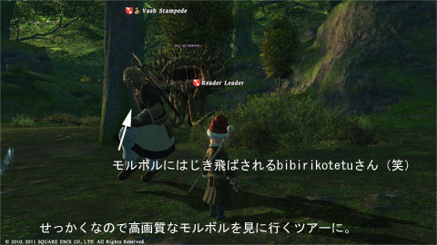 せっかくなので有名モンスターを見に行きました