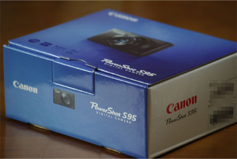 Powershot S95 箱