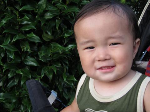 ご機嫌?の息子ちゃんv