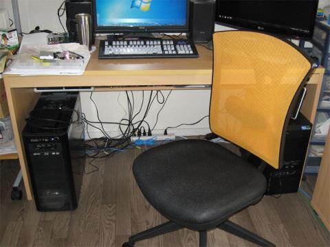 オレンジ色がやる気をアップ!(のはずw)