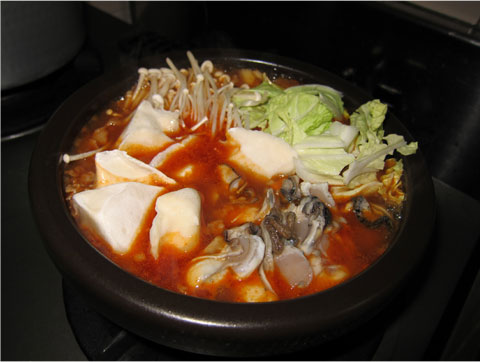 海鮮チゲ 1人前