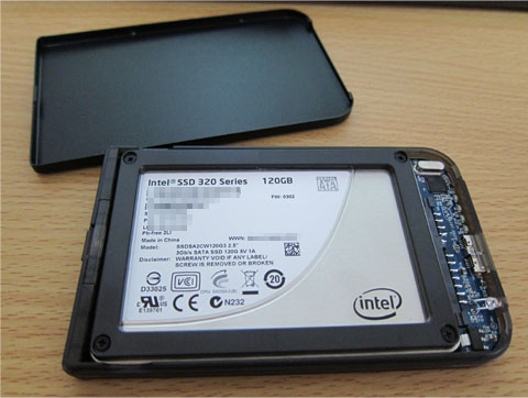 SSD突っ込んでみた。