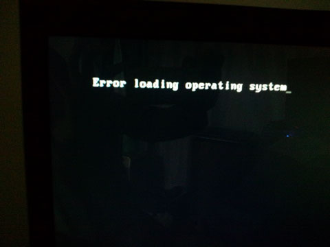 OS読み込めませんでしたーw