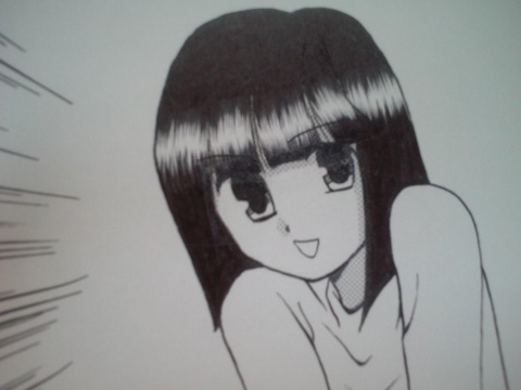 脳内でこんな感じだろと適当に影になりそうなところを残して切り外して完成。