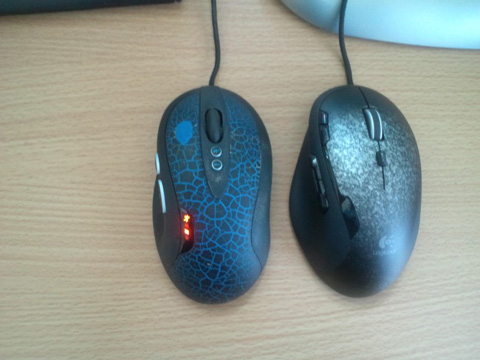 G5-Tとの大きさ比較写真