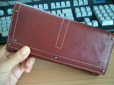 革製の長財布