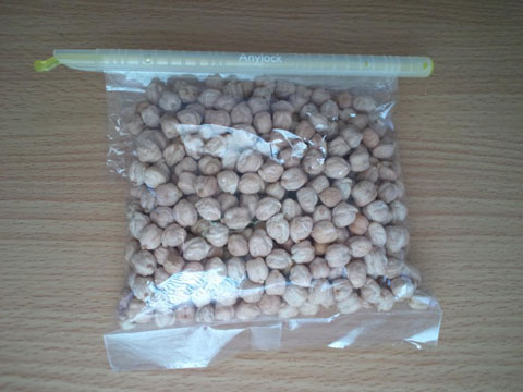 ひよこ豆とかチャナとか呼ばれる豆