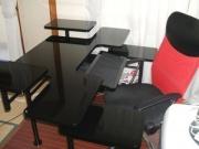 デスクを横から^^