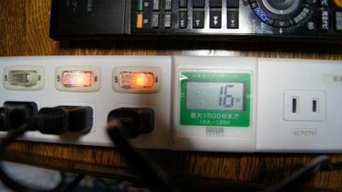 後はコンセントを差し込んでスイッチON!