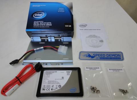 SSD120GBパッケージ内容一覧