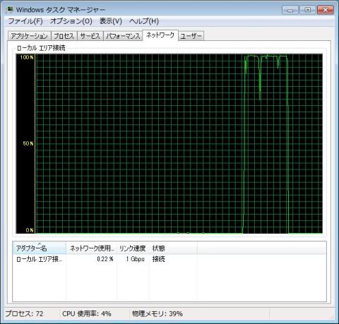 2台でアクセス中にコピーのネットワーク