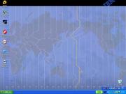 リカバリーできれいになったデスクトップ