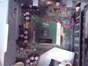 クーラーを外した所