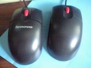 lenovoのマウスと この頃はロゴがはっきりしていた
