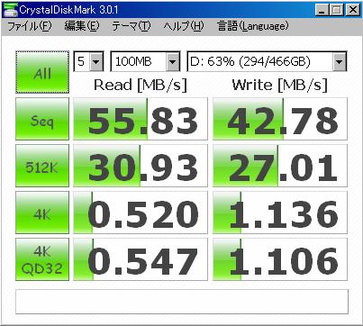 東芝MK5055GSXの記録
