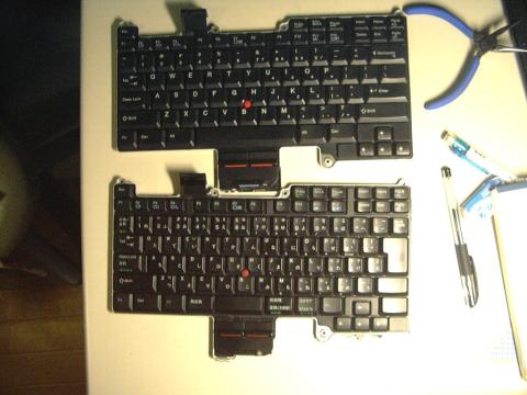 USとJISのキーボード