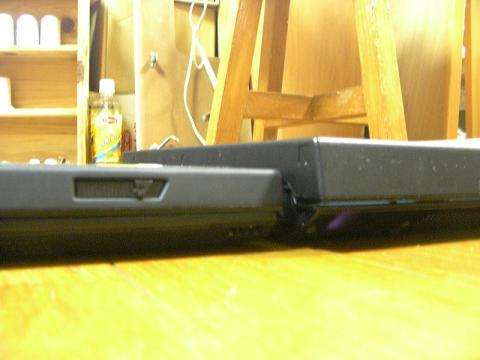 正面からT43とR52