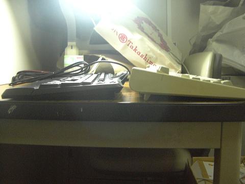 IBM伝統の湾曲配位と、G510の水平配位