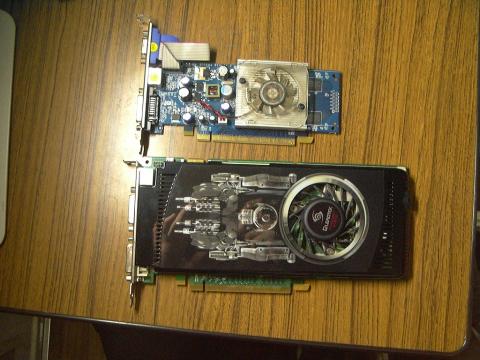 比べるのもかわいそうな8400GSと