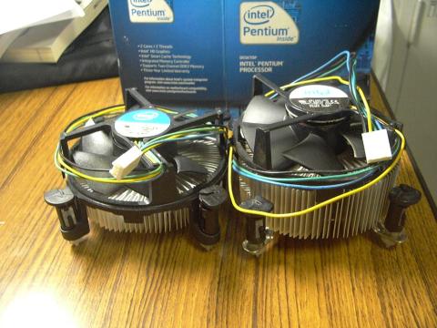 Pen4用クーラーとの比較