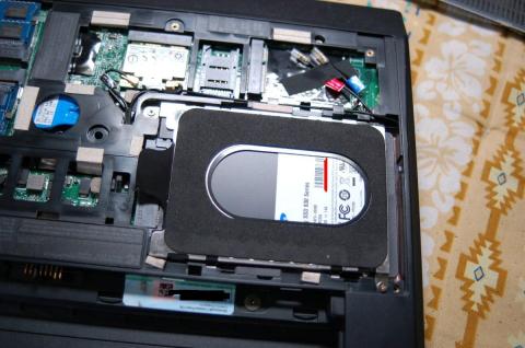 組み込んだ状態