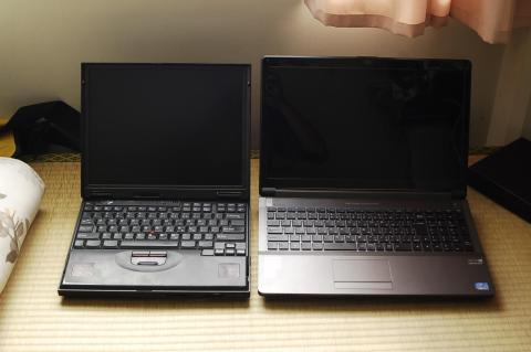 10年前の高性能ノート 600Xと