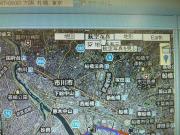 表示を航空写真に変えることもできます。