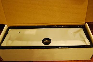 きれいに梱包されています。