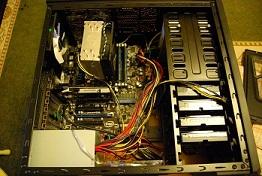 そして、結果、配線はこんな感じ