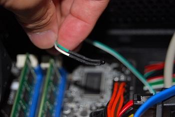 付属の温度センサー