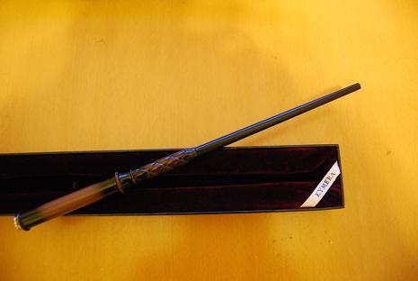 袋から出してみる。素敵な雰囲気ですね。魔法使いの杖っぽい