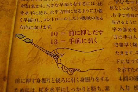 前後運動になります