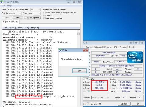 オートOCで43倍までいくとスコアも上がってくる8.268秒