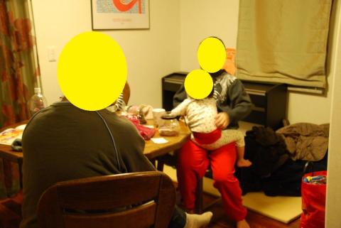 親族集会・・・あれ、、、チビが、、、お主は飲むな・・・