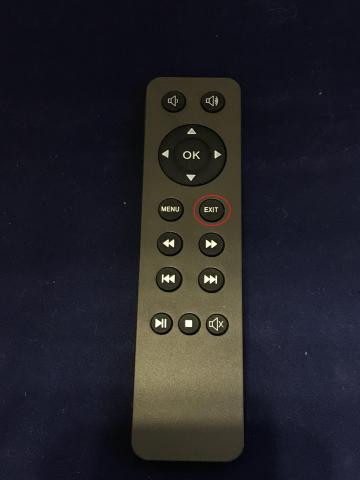 リモコンのEXITボタンを押し、画面を戻します。