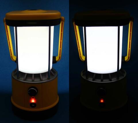 左が一番暗く、右が一番明るい状態