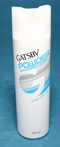 GATSBY パウダーデオドラント スプレー クールシトラス