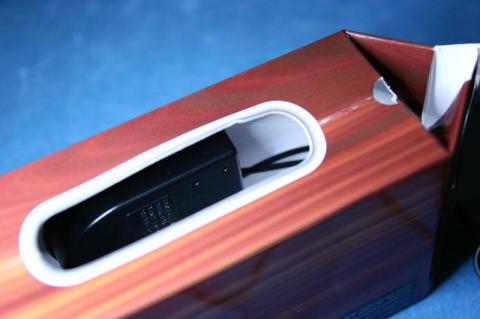 上から覗いたところ