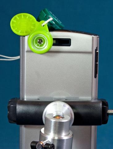 魚眼レンズ装着