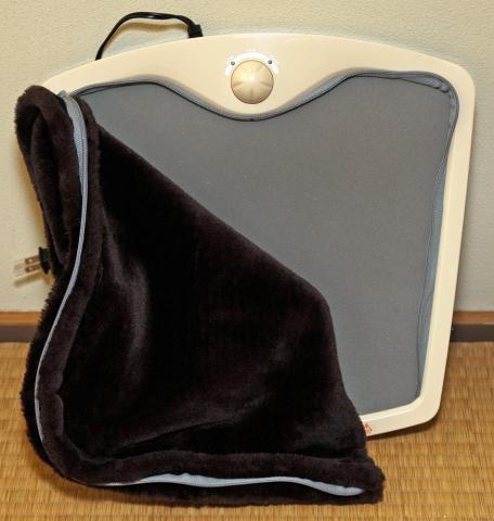 カバーはジッパーで外せます