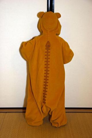 リラックマ背中