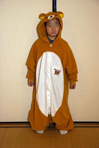 リラックマ着ぐるみ