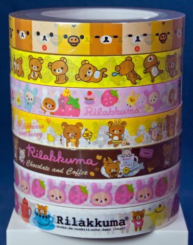 リラックマ ロールテープシール