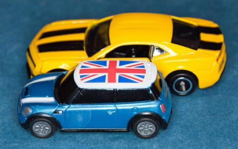 MINIのミニカーがすぐに見つからなかった