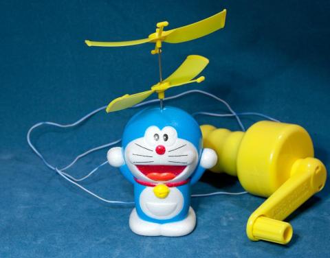 手回し発電タケコプター