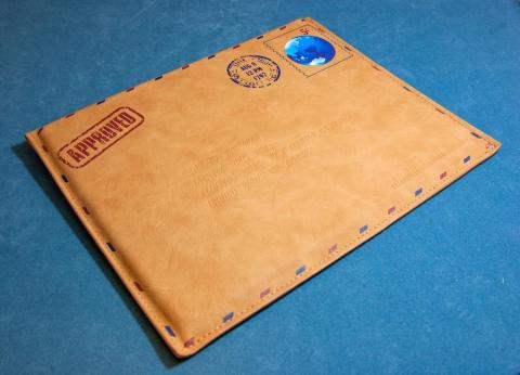 iPad用 エアメール風 ケース